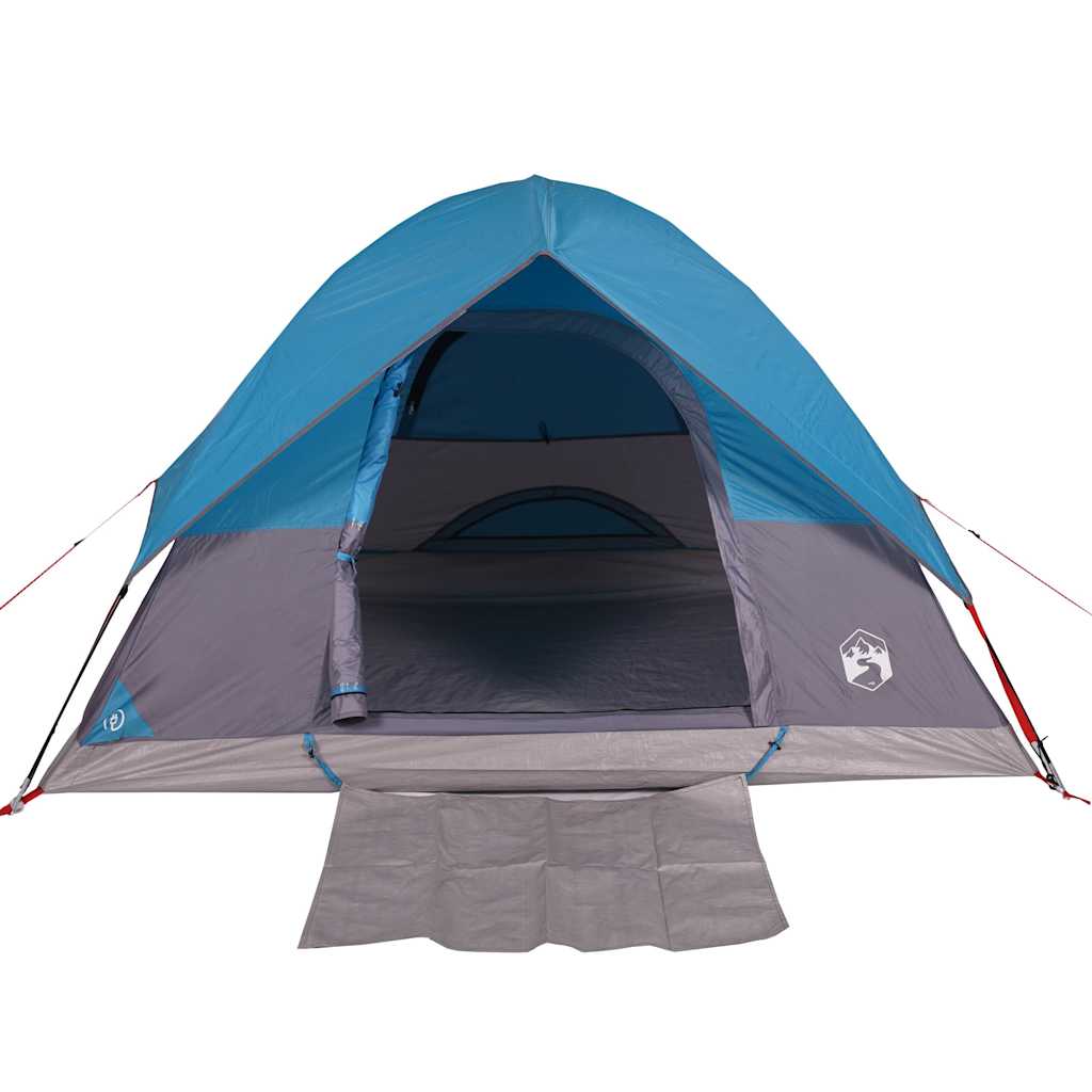 vidaXL Camping Tent Dome 2-Person Blue Waterproof - 43663