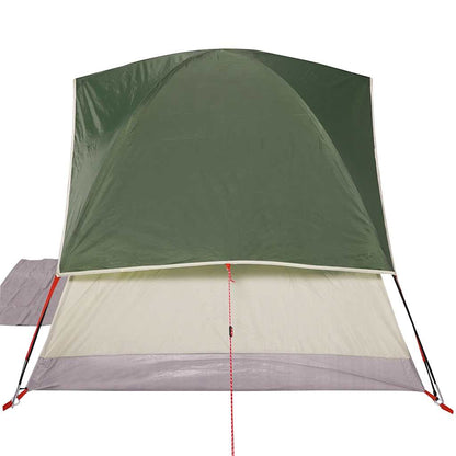 vidaXL Camping Tent Dome 3-Person Green Waterproof - 43672