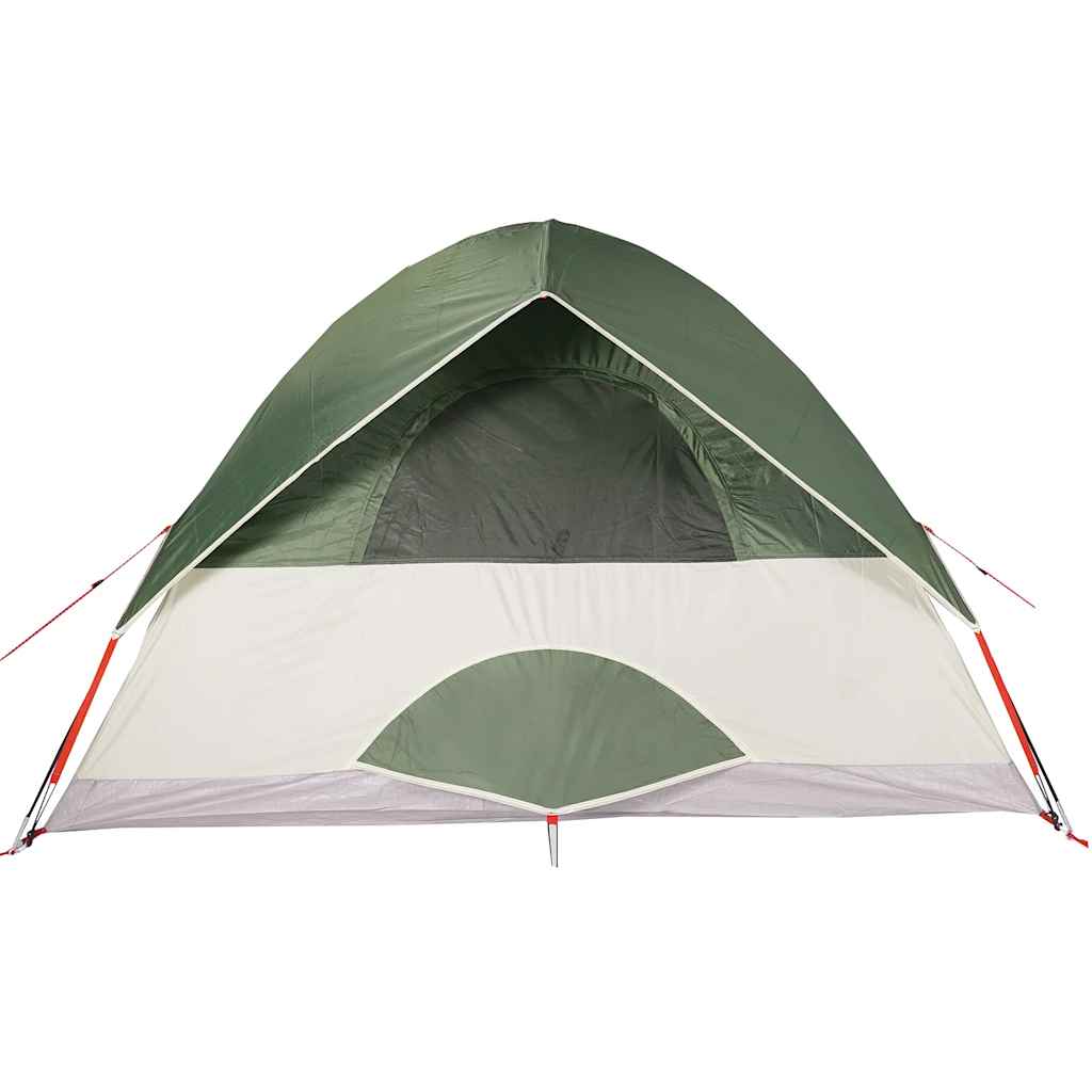 vidaXL Camping Tent Dome 3-Person Green Waterproof - 43672