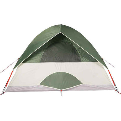 vidaXL Camping Tent Dome 3-Person Green Waterproof - 43672