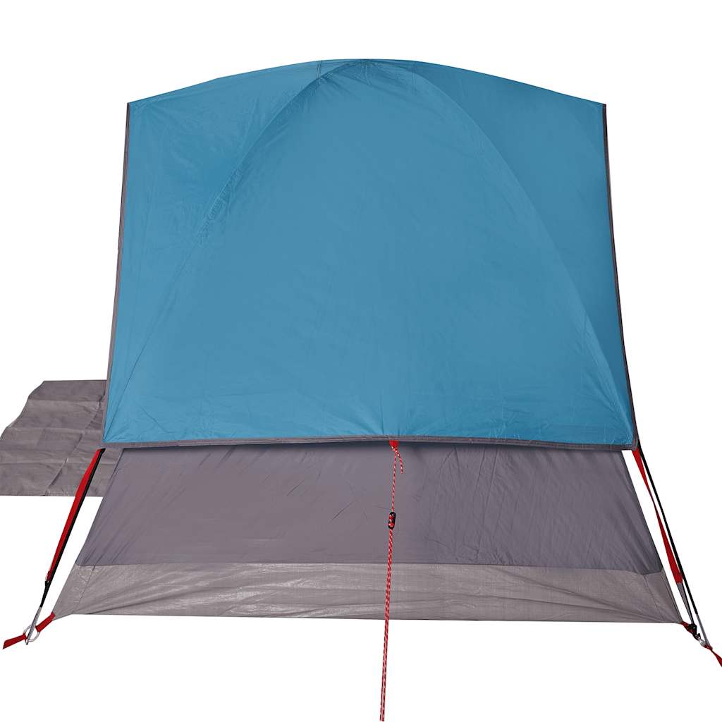 vidaXL Camping Tent Dome 3-Person Blue Waterproof - 43676