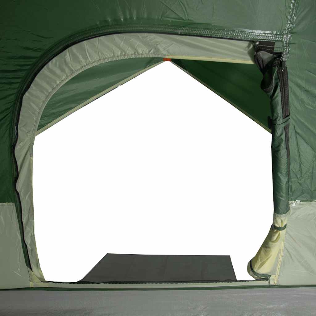vidaXL Camping Tent Dome 4-Person Green Waterproof - 43697