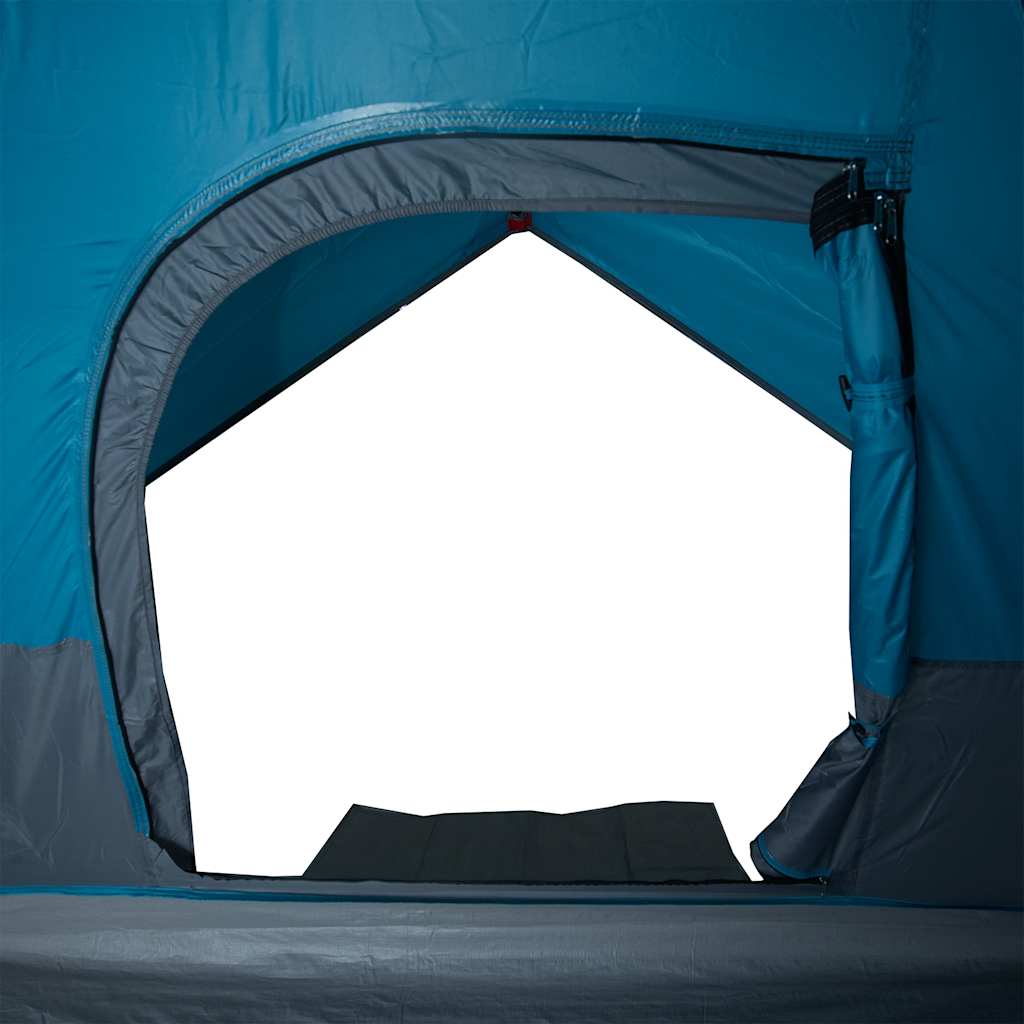vidaXL Camping Tent Dome 4-Person Blue Waterproof - 43706