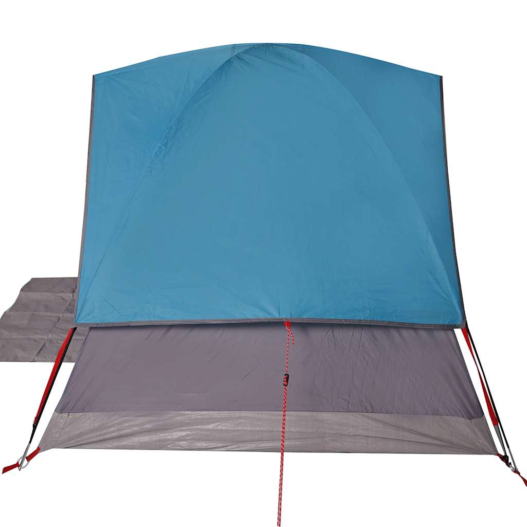 vidaXL Camping Tent Dome 4-Person Blue Waterproof - 43706