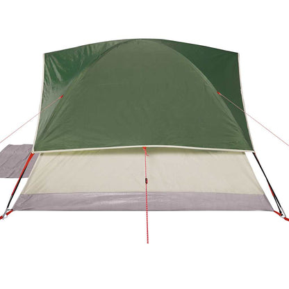 vidaXL Family Tent Dome 6-Person Green Waterproof - 43721