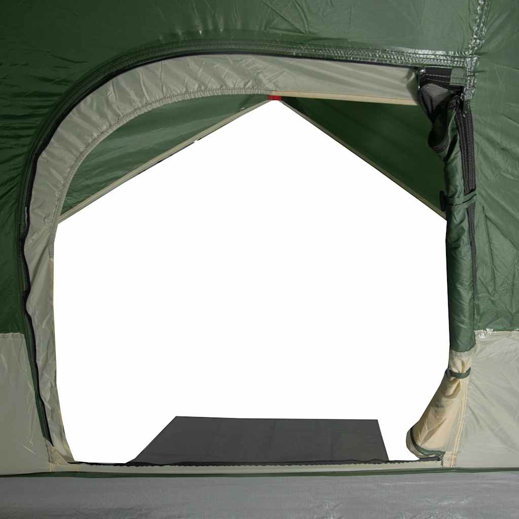 vidaXL Family Tent Dome 6-Person Green Waterproof - 43721