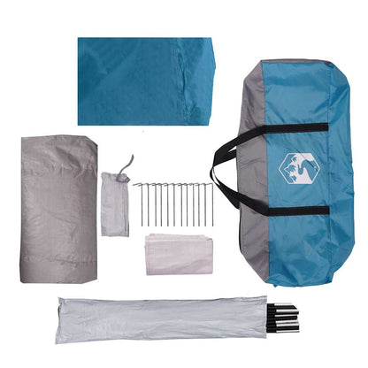 vidaXL Family Tent Dome 6-Person Blue Waterproof - 43732