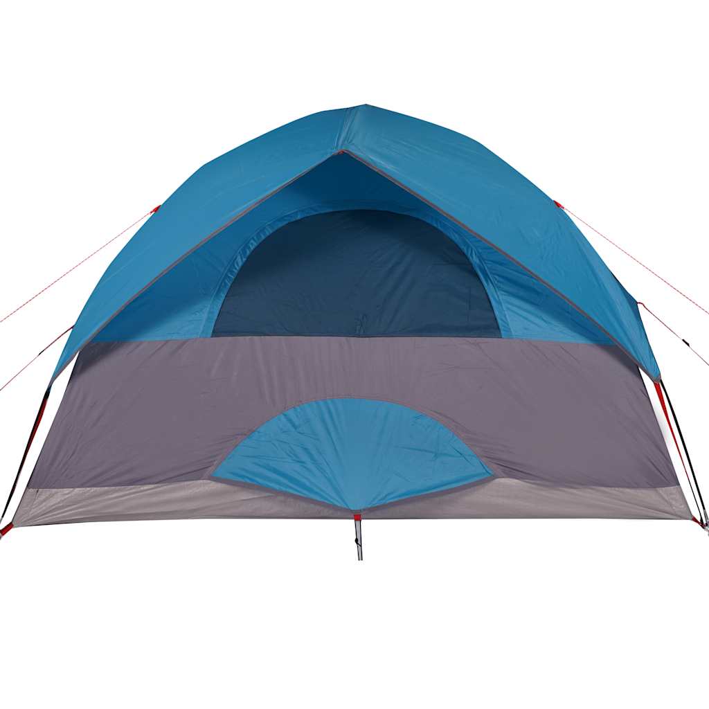vidaXL Family Tent Dome 6-Person Blue Waterproof - 43732