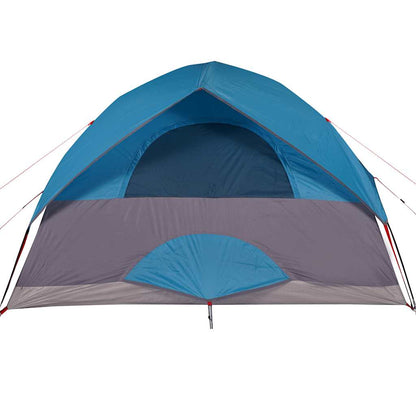 vidaXL Family Tent Dome 6-Person Blue Waterproof - 43732