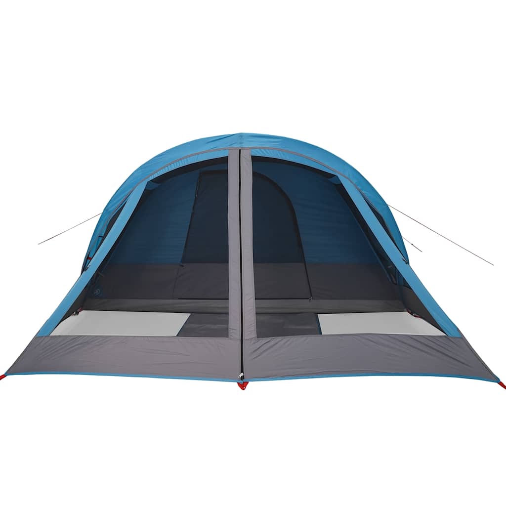 vidaXL Camping Tent Cabin 4-Person Blue Waterproof - 43776