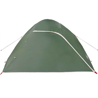 vidaXL Camping Tent Dome 4-Person Green Waterproof - 43803