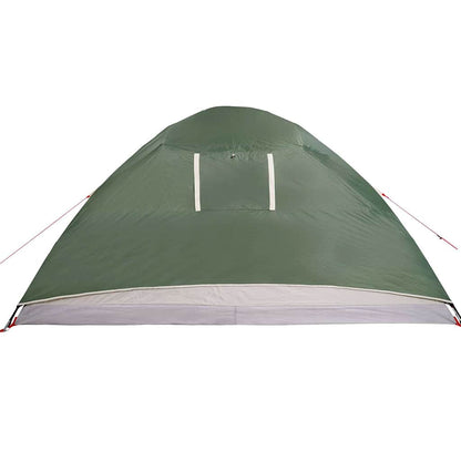 vidaXL Camping Tent Dome 4-Person Green Waterproof - 43803