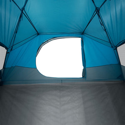 vidaXL Camping Tent Dome 4-Person Blue Waterproof - 43816