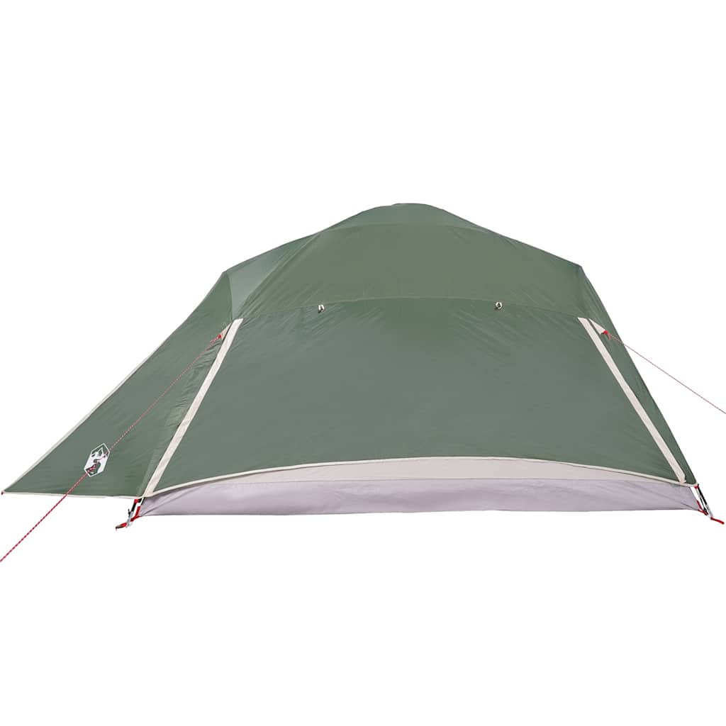 vidaXL Family Tent Dome 6-Person Green Waterproof - 43833