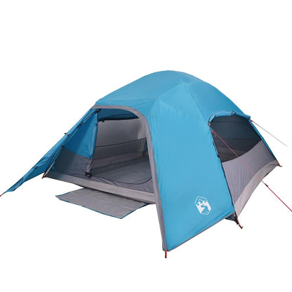 vidaXL Family Tent Dome 6-Person Blue Waterproof - 43840