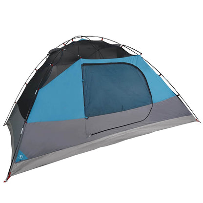 vidaXL Family Tent Dome 6-Person Blue Waterproof - 43840