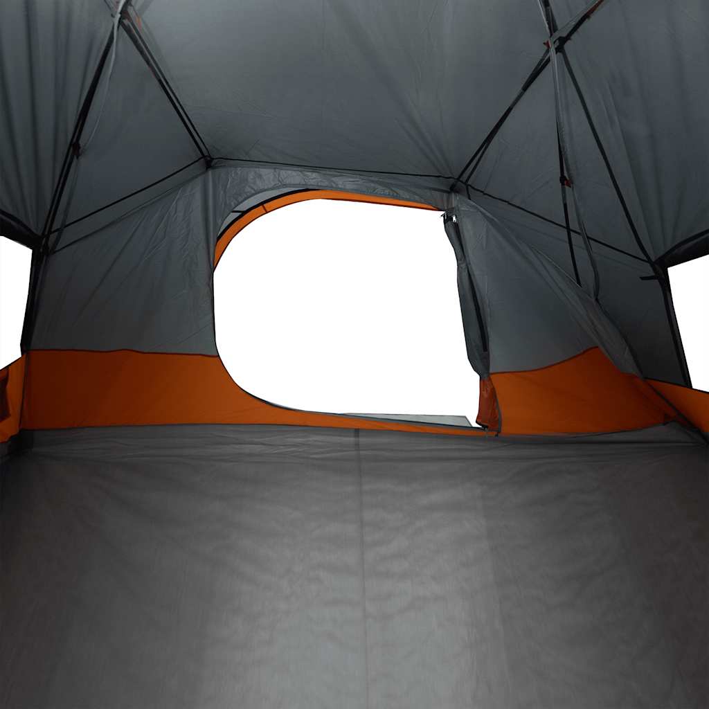 vidaXL Family Tent Dome 6-Person Grey Waterproof