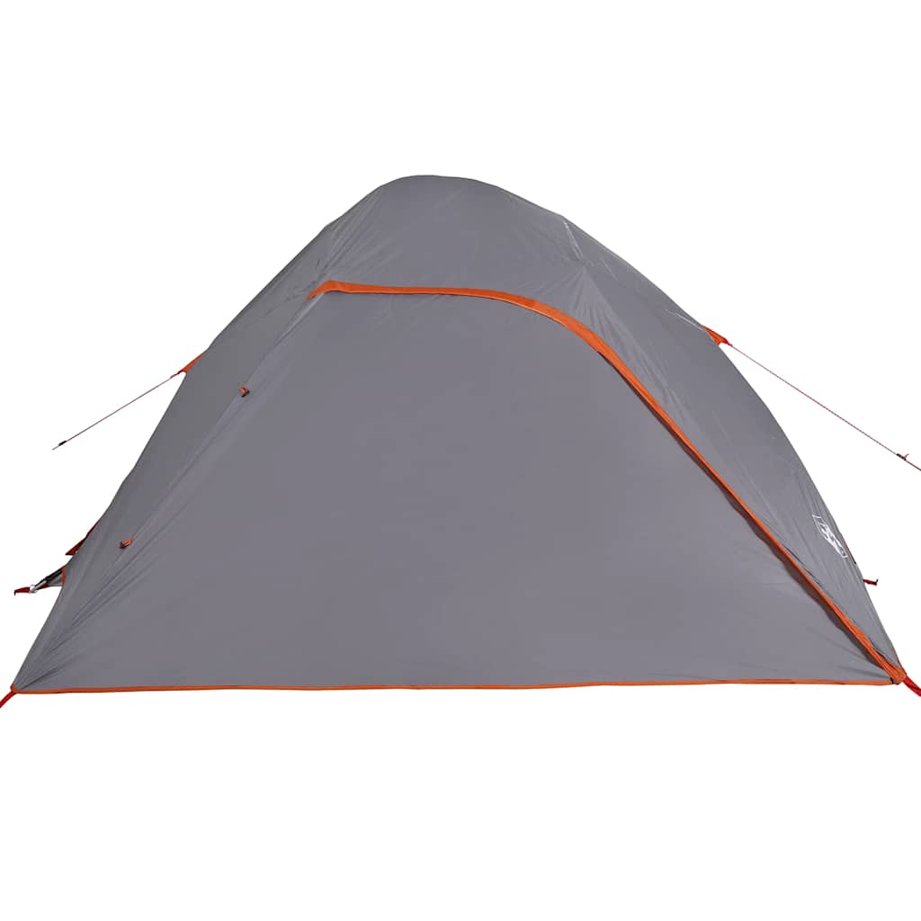 vidaXL Family Tent Dome 6-Person Grey Waterproof