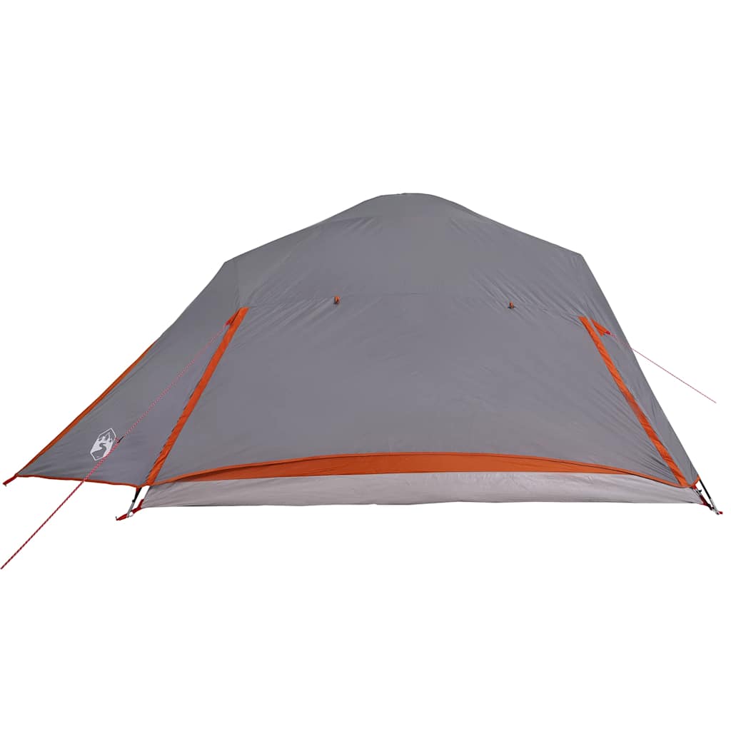 vidaXL Family Tent Dome 6-Person Grey Waterproof