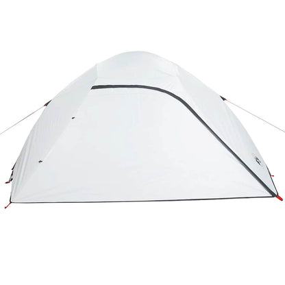 vidaXL Family Tent Dome 6-Person White Blackout Fabric Waterproof - 43843