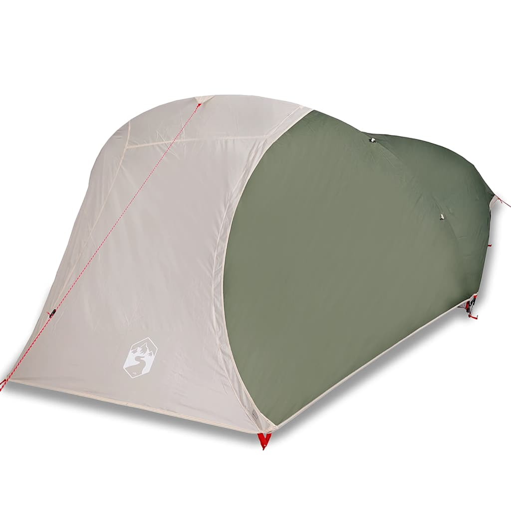 vidaXL Camping Tent Dome 4-Person Green Waterproof - 43854