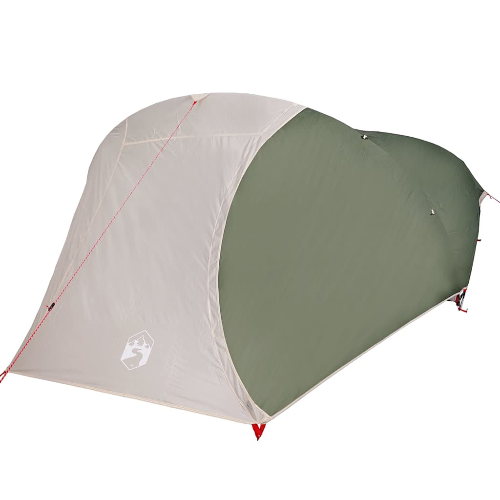 vidaXL Camping Tent Dome 4-Person Green Waterproof - 43854