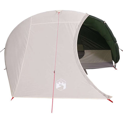 vidaXL Camping Tent Dome 4-Person Green Waterproof - 43854