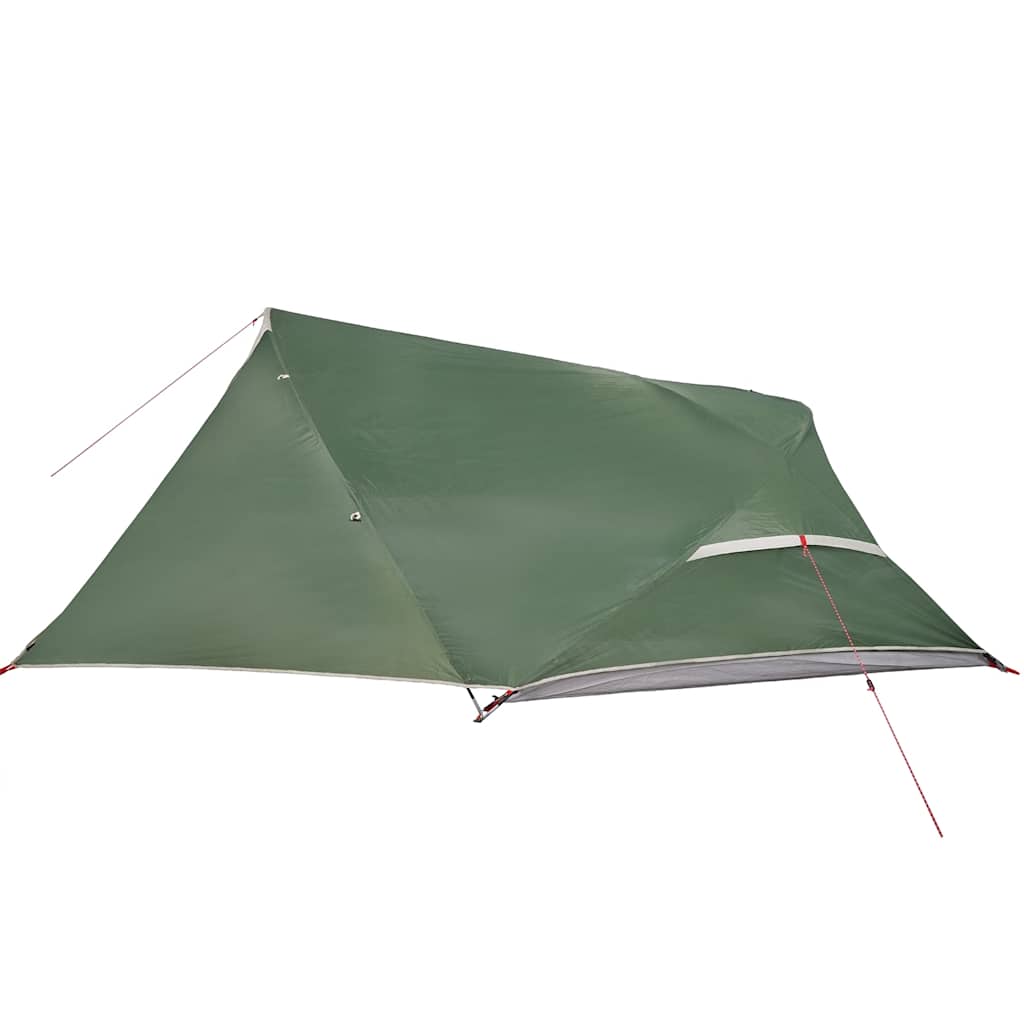 vidaXL Camping Tent Dome 4-Person Green Waterproof - 43854