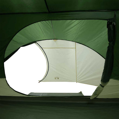 vidaXL Camping Tent Dome 4-Person Green Waterproof - 43854