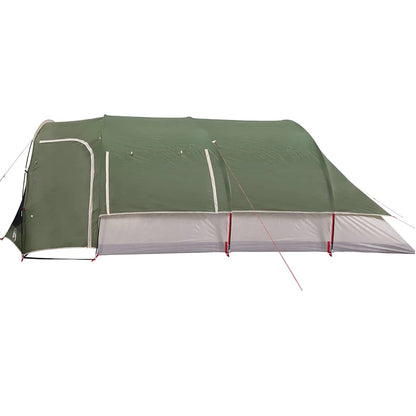 vidaXL Family Tent Tunnel 8-Person Green Waterproof - 43895