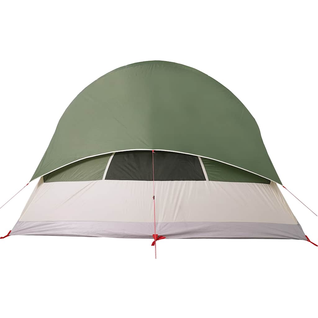 vidaXL Family Tent Tunnel 8-Person Green Waterproof - 43895