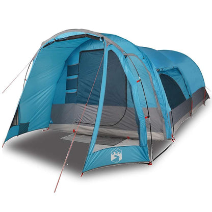 vidaXL Family Tent Tunnel 8-Person Blue Waterproof - 43896