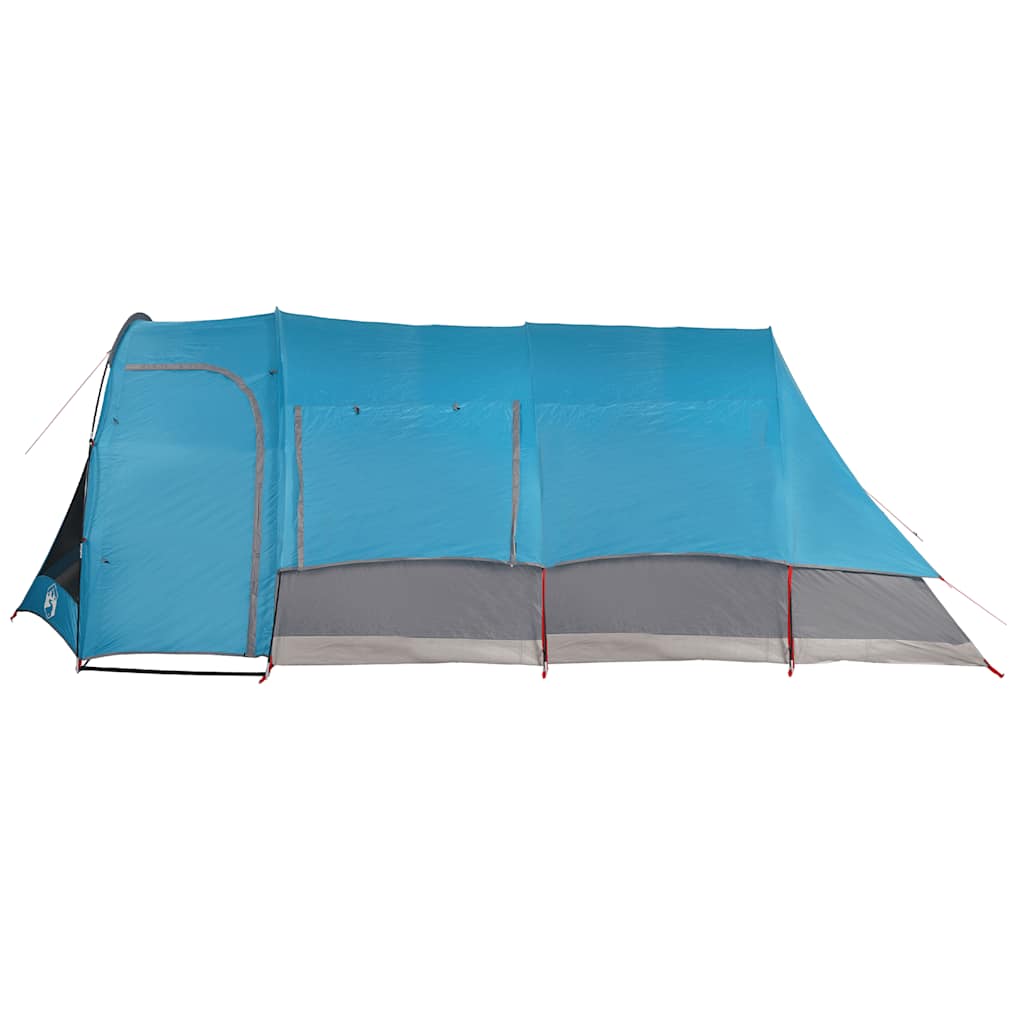 vidaXL Family Tent Tunnel 8-Person Blue Waterproof - 43896