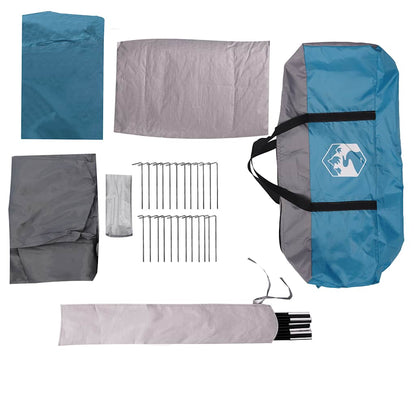 vidaXL Family Tent Tipi 8-Person Blue Waterproof - 43904