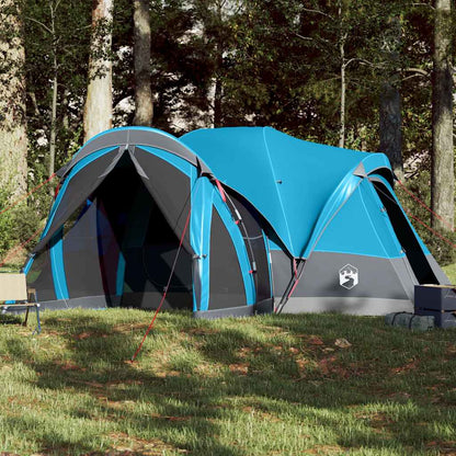 vidaXL Family Tent Tipi 8-Person Blue Waterproof - 43904