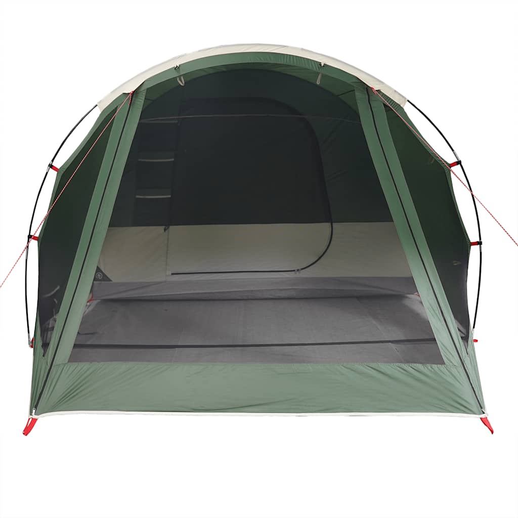 vidaXL Camping Tent Tunnel 4-Person Green Waterproof - 43906