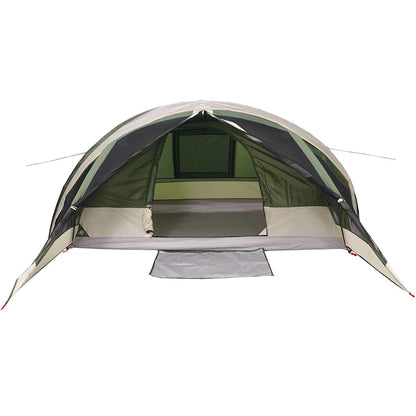 vidaXL Family Tent Cabin 6-Person Green Waterproof - 43917