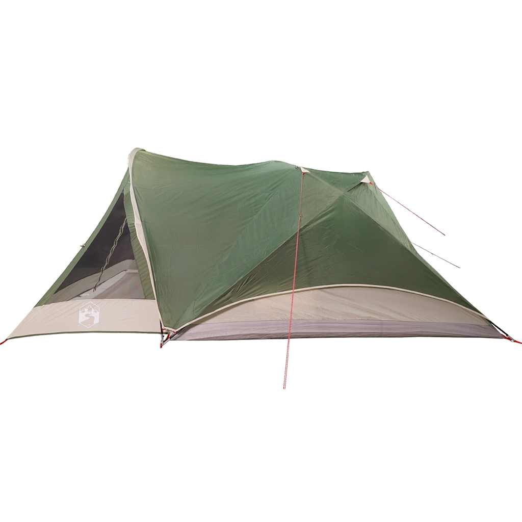 vidaXL Family Tent Cabin 6-Person Green Waterproof - 43917