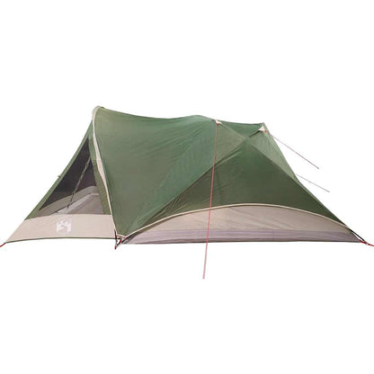 vidaXL Family Tent Cabin 6-Person Green Waterproof - 43917