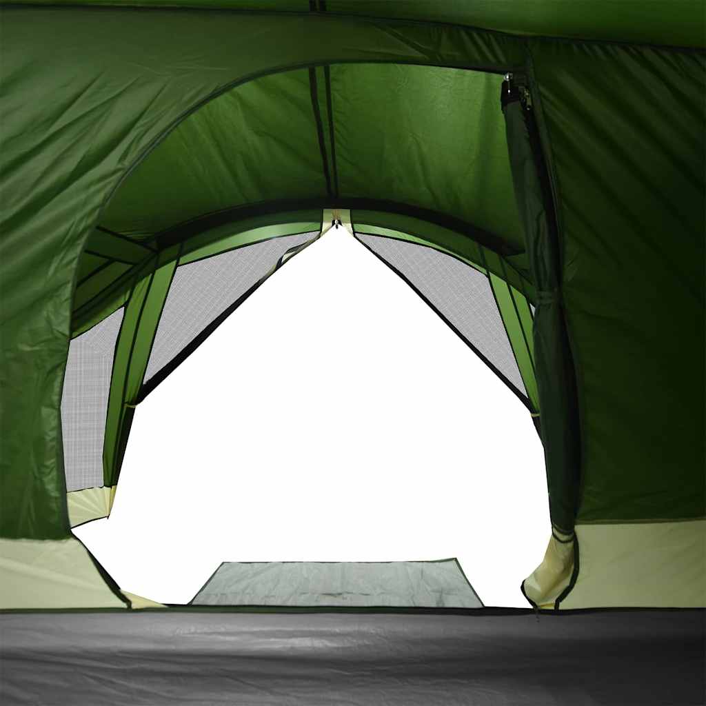 vidaXL Family Tent Cabin 6-Person Green Waterproof - 43917