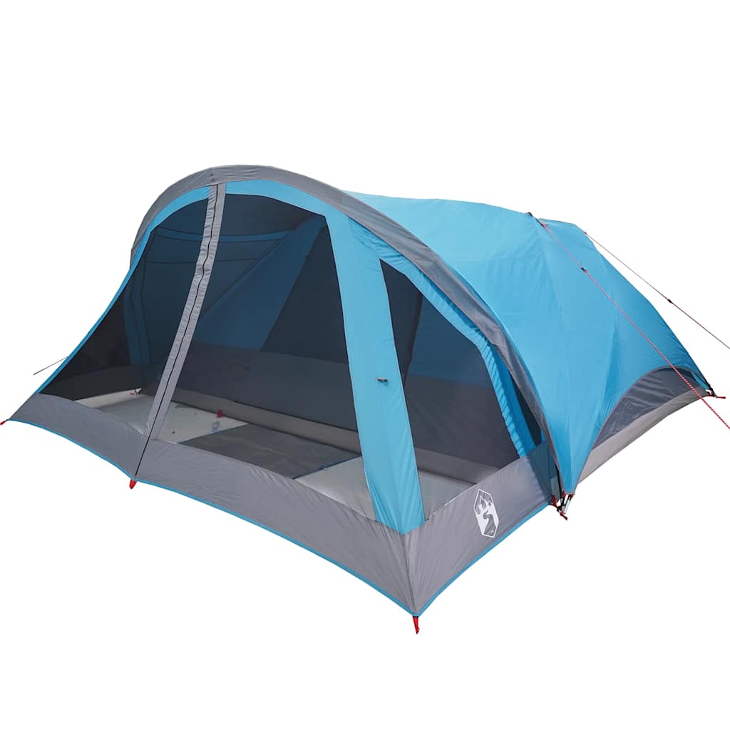 vidaXL Family Tent Cabin 6-Person Blue Waterproof - 43928