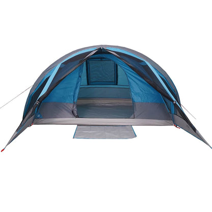 vidaXL Family Tent Cabin 6-Person Blue Waterproof - 43928