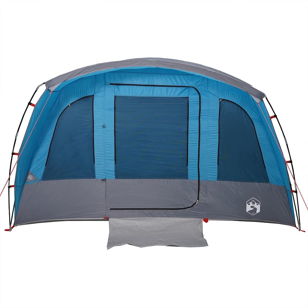 vidaXL Family Tent Tunnel 8-Person Blue Waterproof - 43945