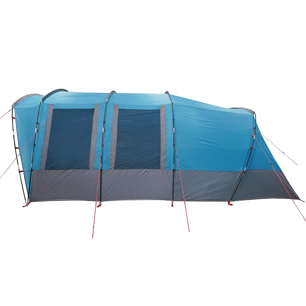 vidaXL Family Tent Tunnel 8-Person Blue Waterproof - 43945