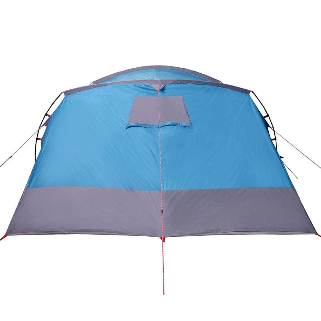 vidaXL Family Tent Tunnel 8-Person Blue Waterproof - 43945