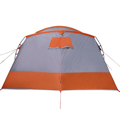 vidaXL Family Tent Tunnel 8-Person Grey Waterproof - 43950