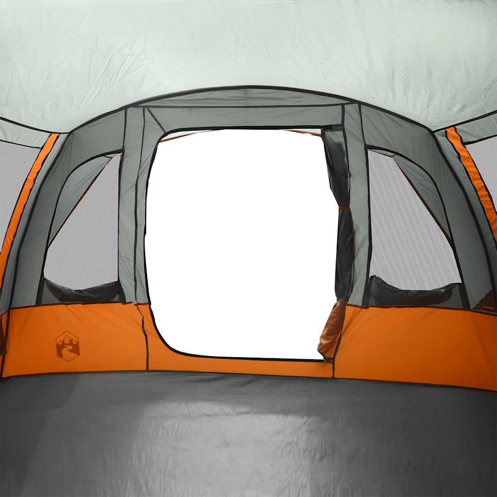 vidaXL Family Tent Tunnel 8-Person Grey Waterproof - 43950