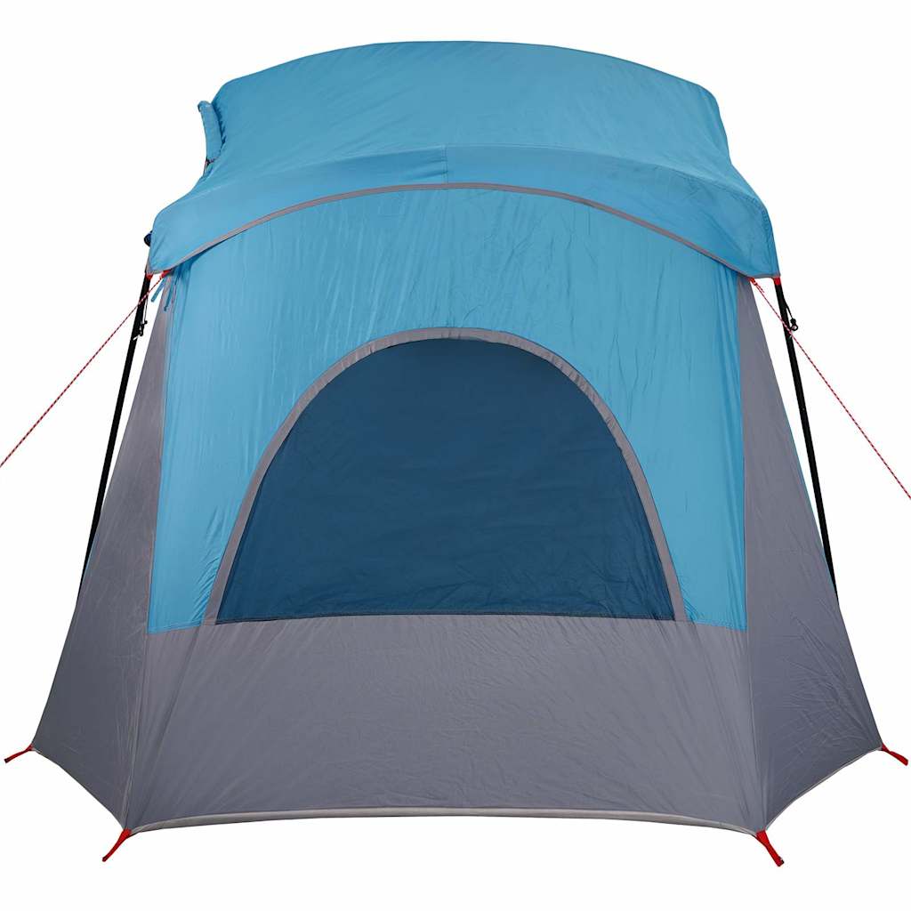 vidaXL Camping Tent Cabin 5-Person Blue Waterproof