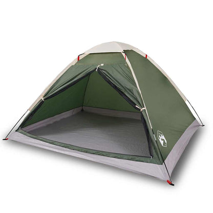 vidaXL Camping Tent Dome 2-Person Green Waterproof - 43982