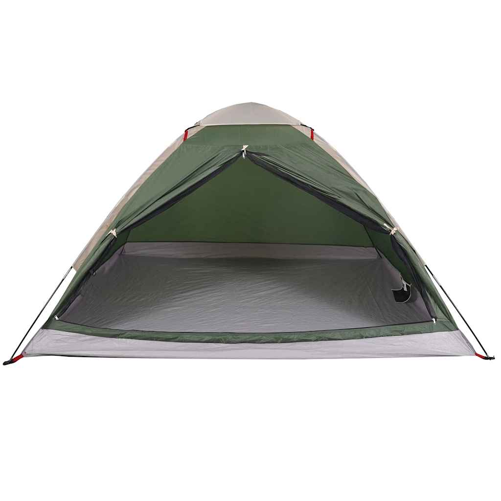 vidaXL Camping Tent Dome 2-Person Green Waterproof - 43982
